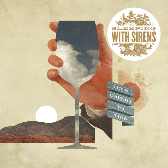 Sleeping with Sirens - Let's Cheers to This LP (Light Blue with Tangerine & Violet Spatter Vinyl)