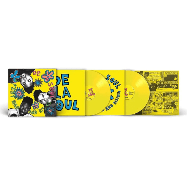 De La Soul - 3 Feet High and Rising 2xLP (Opaque Yellow Vinyl with Comic Insert)