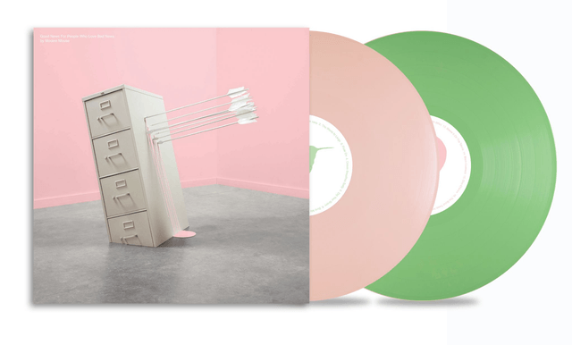Modest Mouse - Good News For People Who Love Bad News 2xLP (20th Anniversary Edition Opaque Baby Pink & Spring Green Vinyl)