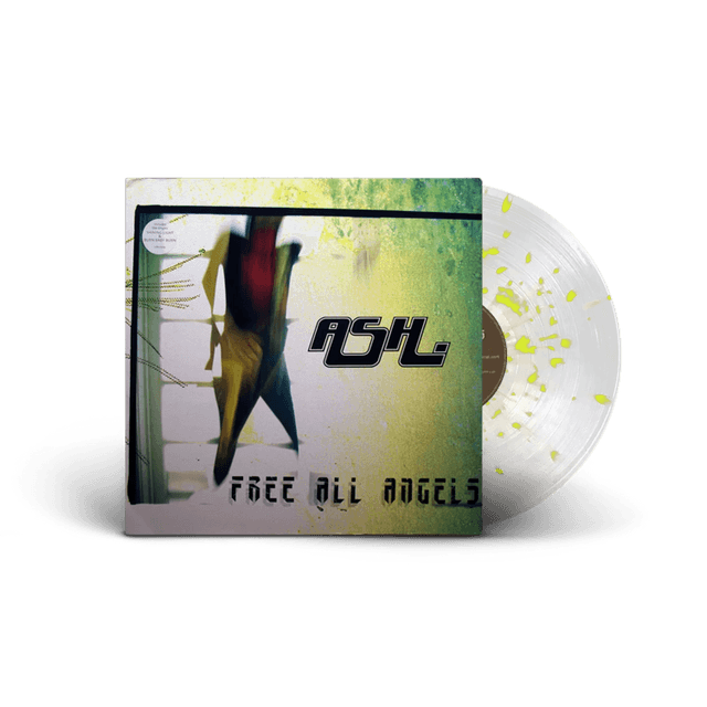 Ash - Free All Angels LP (Clear & Yellow Splatter Vinyl)