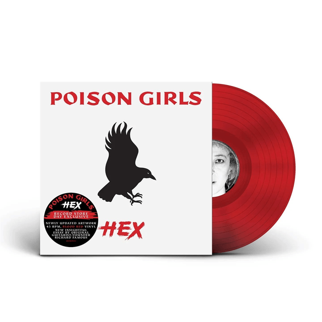 Poison Girls - Hex LP (Limited Edition Blood Red Vinyl)