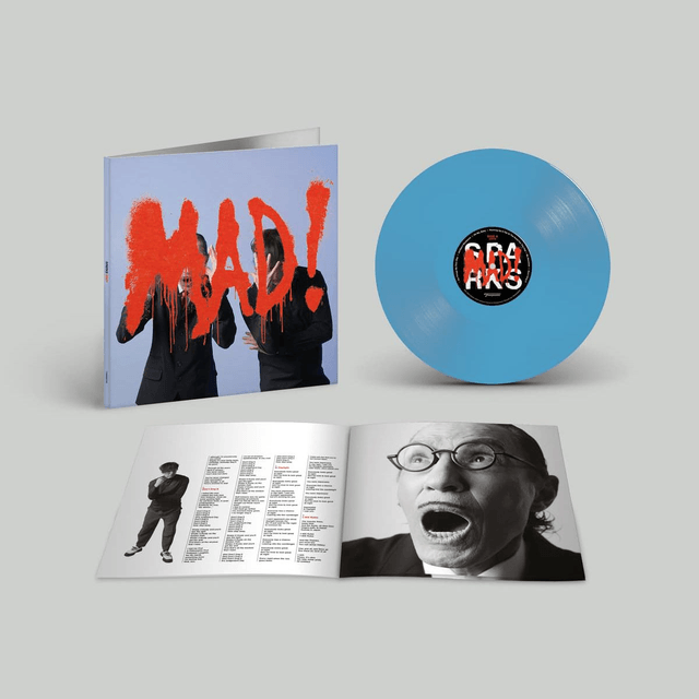 Sparks - MAD! LP (Limited Edition Blue Vinyl with Lenticular Sleeve)