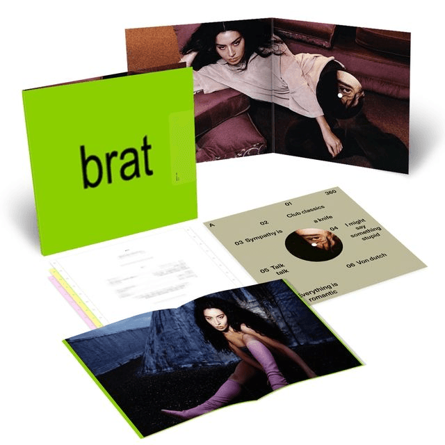 Charli xcx - BRAT LP (Translucent Black Vinyl)
