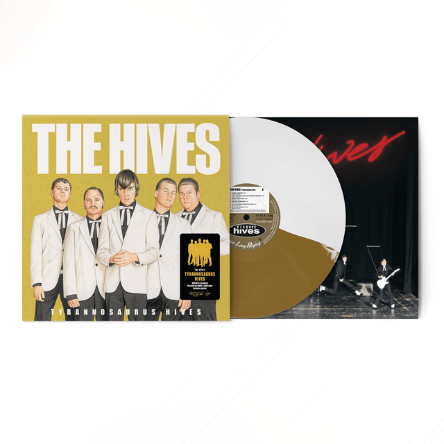 Hives, The - Tyrannosaurus Hives LP (Limited Edition White & Gold Vinyl)