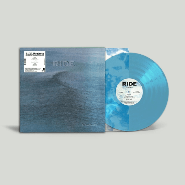 Ride - Nowhere LP (Limited Edition Curacao Blue Vinyl)