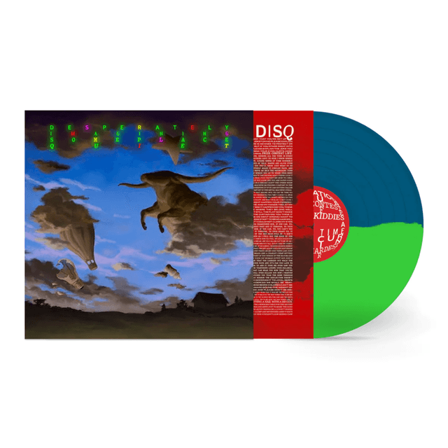 Disq - Desperately Imagining Someplace Quiet LP (Indies Exclusive Half Green & Half Blue Vinyl)