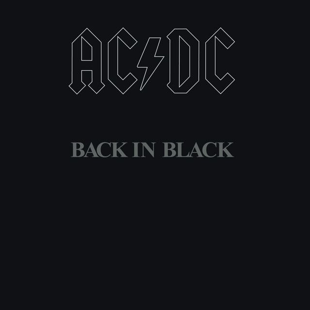 AC/DC - Back in Black LP