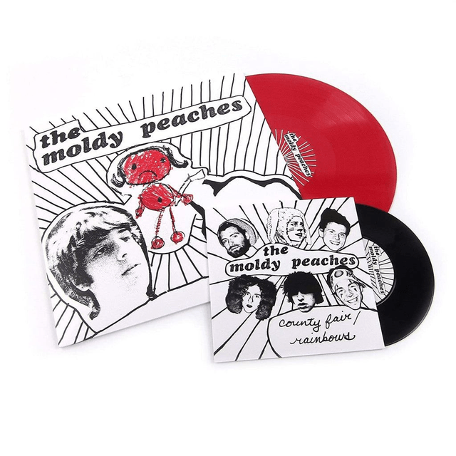Moldy Peaches, The - The Moldy Peaches LP (Red Vinyl & Bonus 7")
