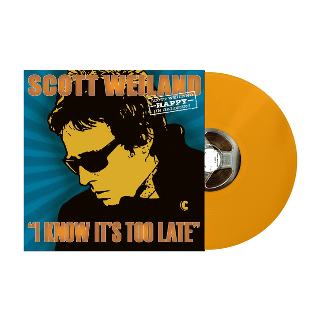 Scott Weiland - I Know It's Too Late / Missing Cleveland (Live) 7" (Limited Edition Tangerine Vinyl)