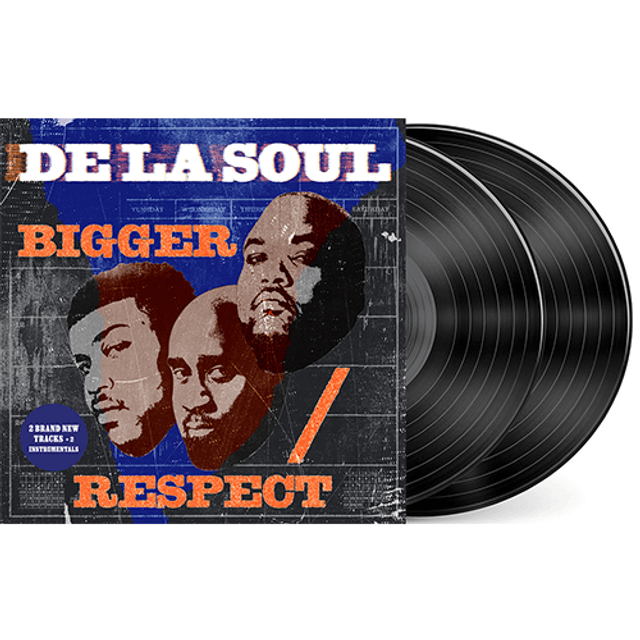 De La Soul - Bigger / Respect 2x7" (Limited Edition Black Vinyl)