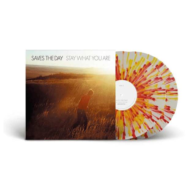 Saves the Day - Stay What You Are 2x10" (Limited Edition White with Yellow / Red Splatter Vinyl)