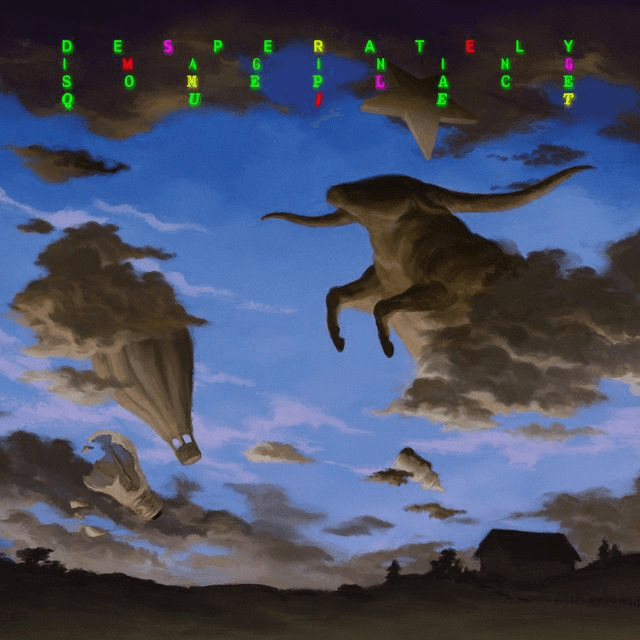 Disq - Desperately Imagining Someplace Quiet LP (Indies Exclusive Half Green & Half Blue Vinyl)