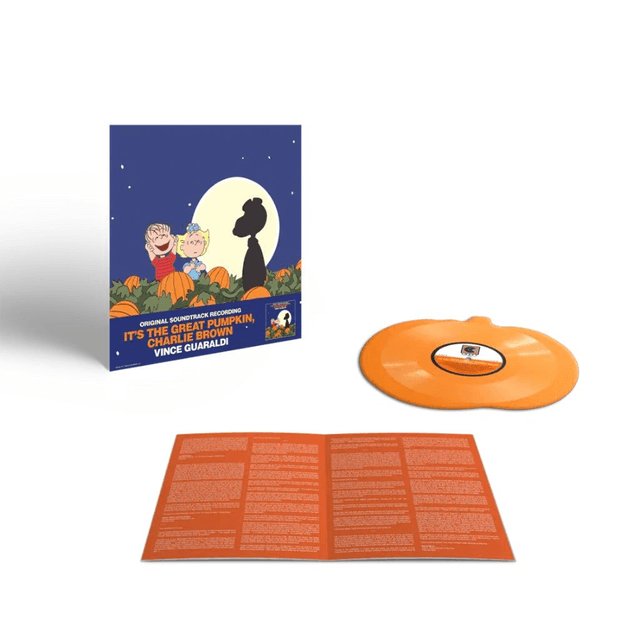 Vince Guaraldi Trio - It's the Great Pumpkin, Charlie Brown LP (Limited Edition Transparent Orange Pumpkin-Shaped Vinyl)