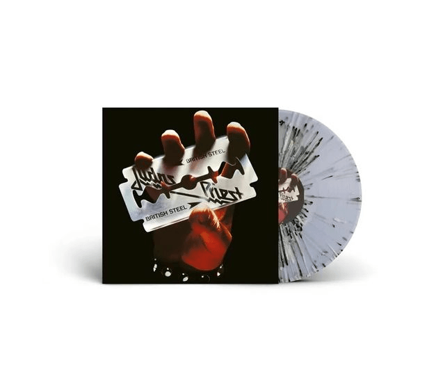 Judas Priest - British Steel LP (Limited Edition Black & White Splatter Vinyl)
