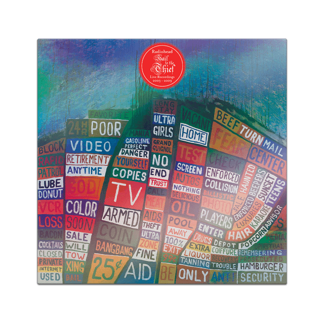 Radiohead - Hail to the Thief (Live Recordings 2003–2009) LP (Indies Exclusive Opaque Red Vinyl) (Due Out 31/10/2025)