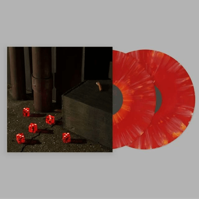 Bright Eyes - Five Dice, All Threes 2xLP (Limited Edition Red & Orange Splatter Vinyl)