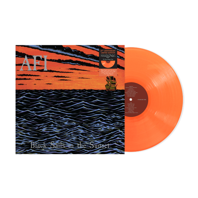 AFI - Black Sails in the Sunset LP (25th Anniversary Edition Neon Orange Vinyl)