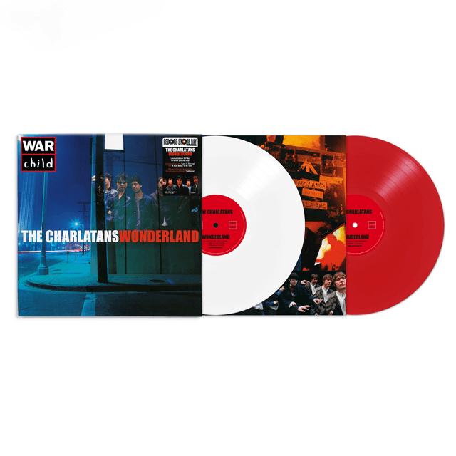 Charlatans, The - Wonderland (Deluxe) 2xLP (Limited Edition White & Red Vinyl)