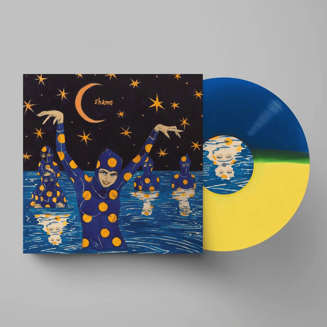 Shame - Food for Worms LP (UK Indies Exclusive Blue & Yellow Split Vinyl)