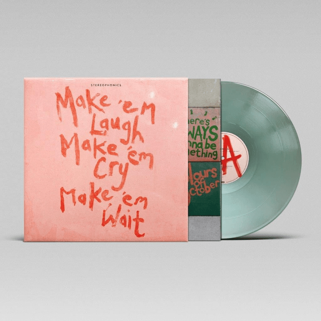 Stereophonics - Make 'em Laugh, Make 'em Cry, Make 'em Wait LP (Indies Exclusive Coke Bottle Green Vinyl)