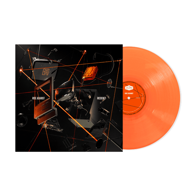 Rise Against - Ricochet LP (Indies Exclusive Neon Orange Vinyl)