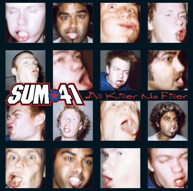 Sum 41 - All Killer No Filler LP (Limited Edition Coke Bottle Clear Vinyl)