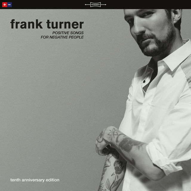 Frank Turner - Positive Songs for Negative People 2xLP (10th Anniversary Edition Red & Blue Vinyl)