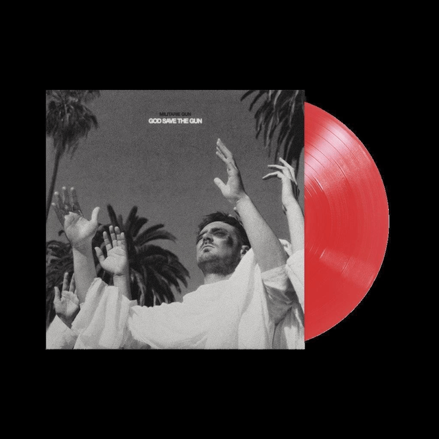Militarie Gun - God Save the Gun LP (Limited Edition Translucent Red Vinyl & Bonus Poster)