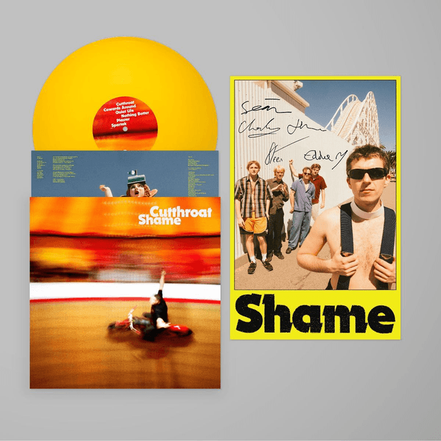 Shame - Cutthroat LP (Limited Edition Signed Hot Shots Vinyl)