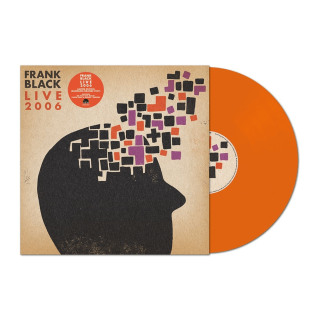 Frank Black (Pixies) - Live 2006 LP (Limited Edition Mandarin Orange Vinyl)