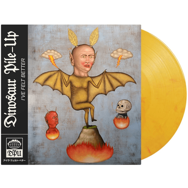 Dinosaur Pile-Up - I've Felt Better LP (Limited Edition Yellow Flame Marble Vinyl)