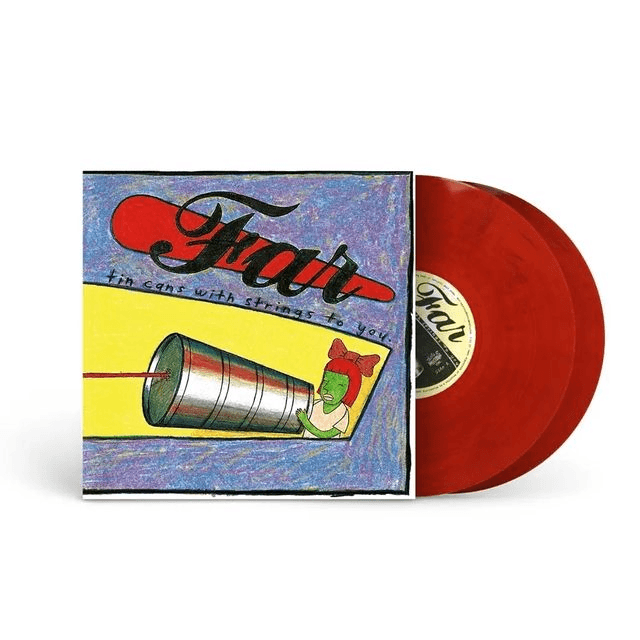 Far - Tin Cans with Strings to You 2xLP (Limited Edition Red Transparent with Blue Marble Vinyl)