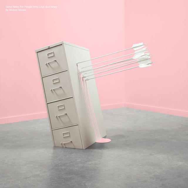 Modest Mouse - Good News For People Who Love Bad News 2xLP (20th Anniversary Edition Opaque Baby Pink & Spring Green Vinyl)