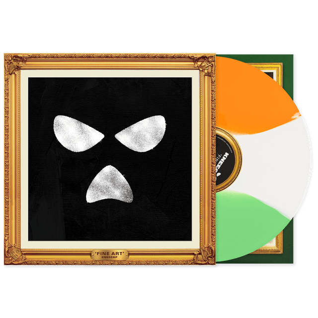 Kneecap - Fine Art LP (Green, White & Orange Tri-Colour Vinyl)