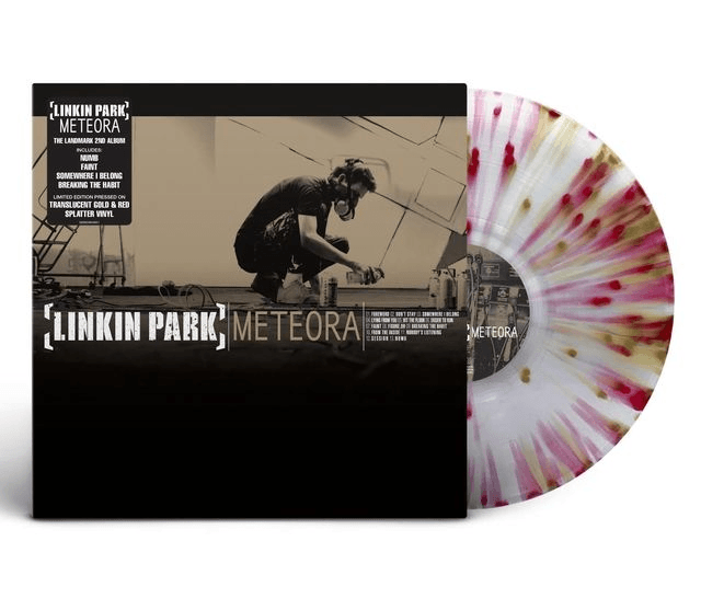 Linkin Park - Meteora LP (Limited Edition Translucent Gold & Red Splatter Vinyl)