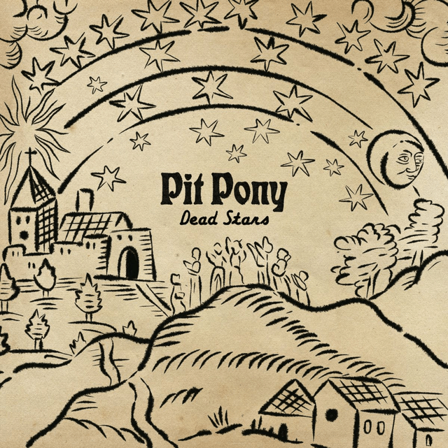 Pit Pony - Dead Stars LP (Limited Edition Purple & White Swirl Vinyl)