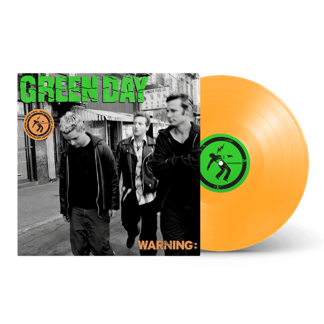 Green Day - Warning LP (25th Anniversary Neon Orange Vinyl) (Due Out 14/11/2025)