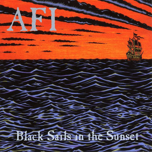 AFI - Black Sails in the Sunset LP (25th Anniversary Edition Neon Orange Vinyl)